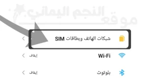 شبكات الهاتف وبطاقات sim